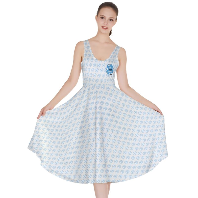 3D A-line Dress