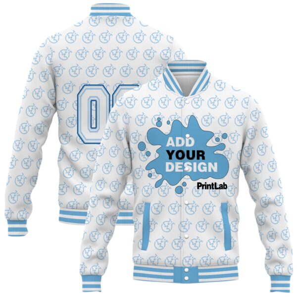 3D Button Baseball Jacket