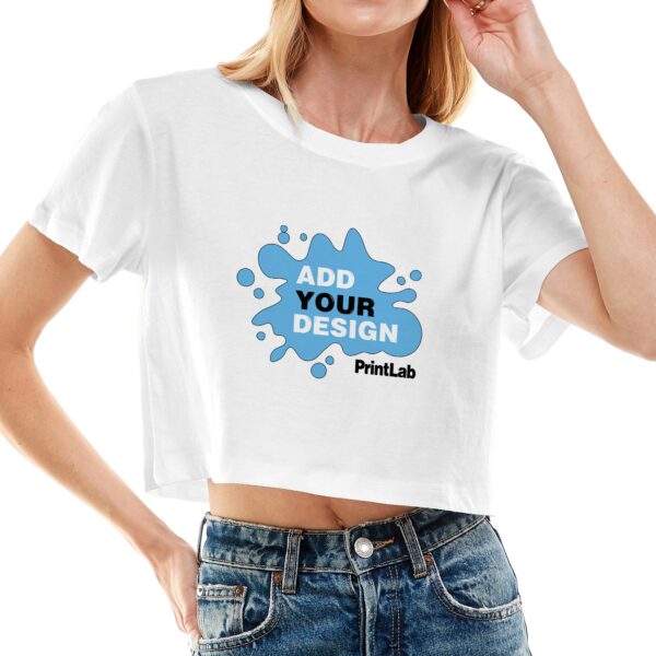 3D Crop T-Shirt