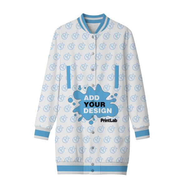 3D Long Baseball Jacket