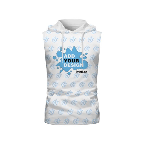 3D Sleeveless Hoodie