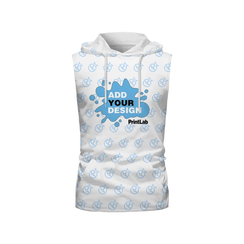 3D Sleeveless Hoodie