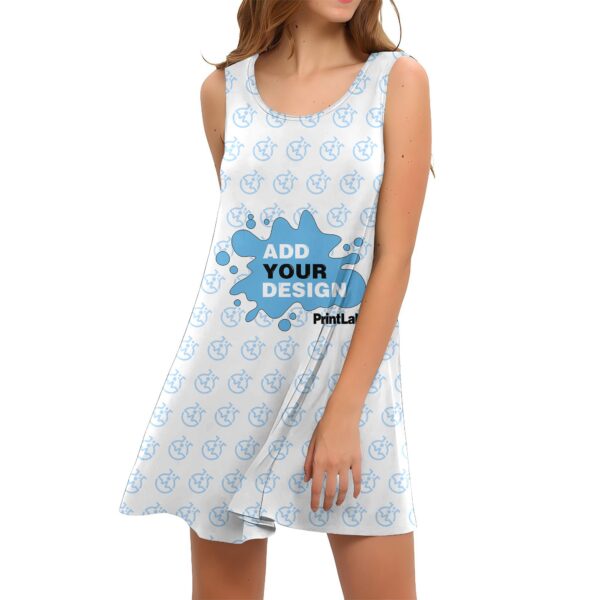 3D Sleeveless Dress