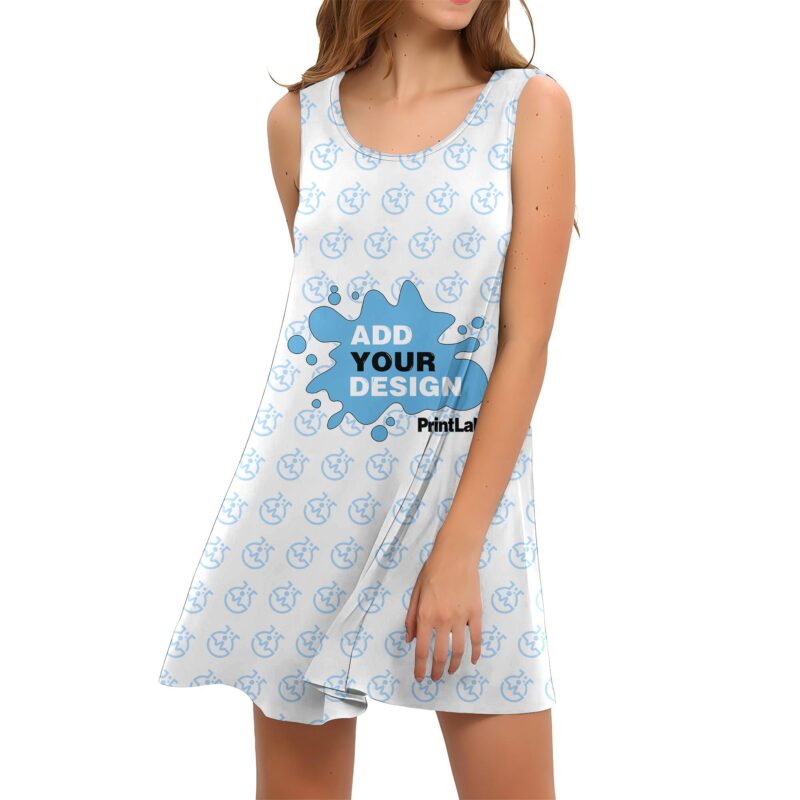 3D Sleeveless Dress