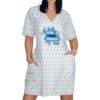 3D V-Neck Dress