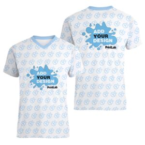 3D V-Neck T-shirt