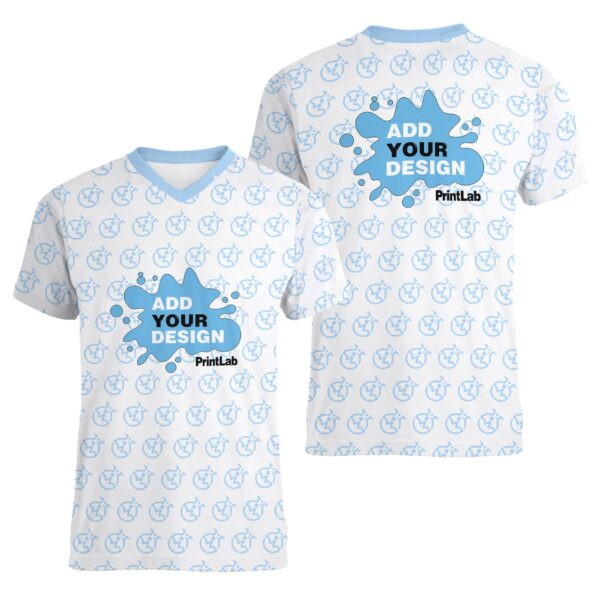 3D V-Neck T-shirt