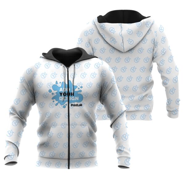 3D Zipper Hoodie