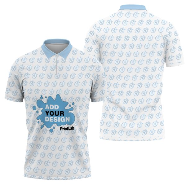 3D Zipper POLO Shirt